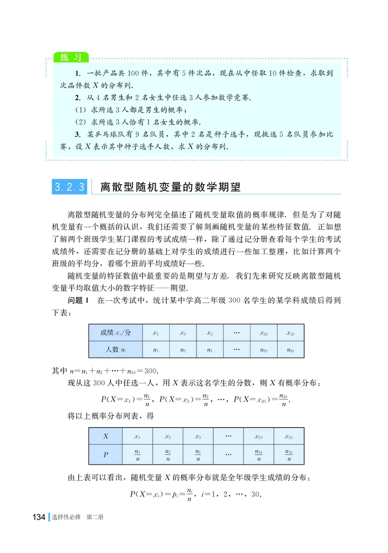 普通高中教科书&middot;数学选择性必修第二册(1)_高中全套电子教材及答案。_01高中电子教材全套_数学_湘教版_高中年级_选择性必修第二册