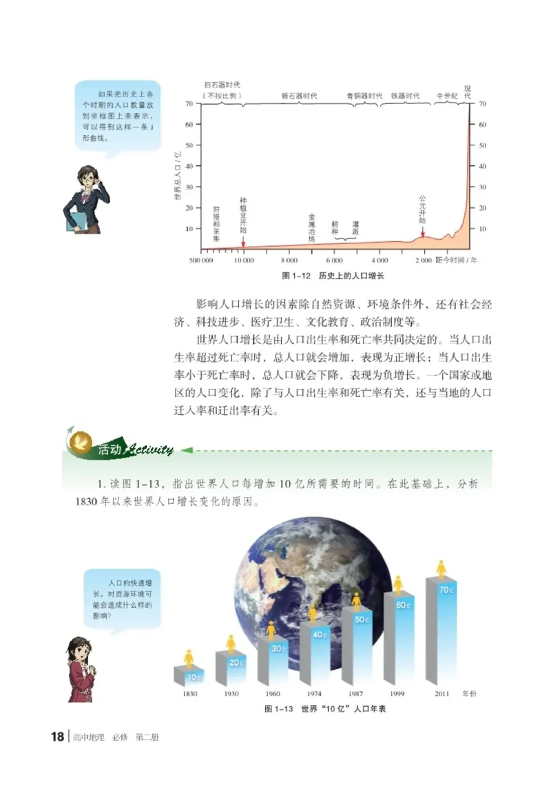 普通高中教科书&middot;地理必修第二册(1)_高中全套电子教材及答案。_01高中电子教材全套_地理_湘教版_高中年级_必修第二册