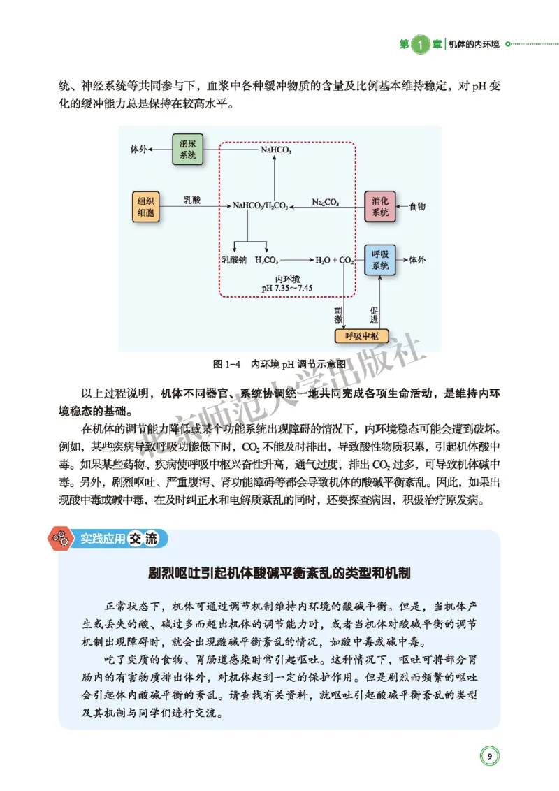 普通高中教科书&middot;生物学选择性必修1稳态与调节(1)_高中全套电子教材及答案。_01高中电子教材全套_生物学_北师大版_高中年级_选择性必修1稳态与调节