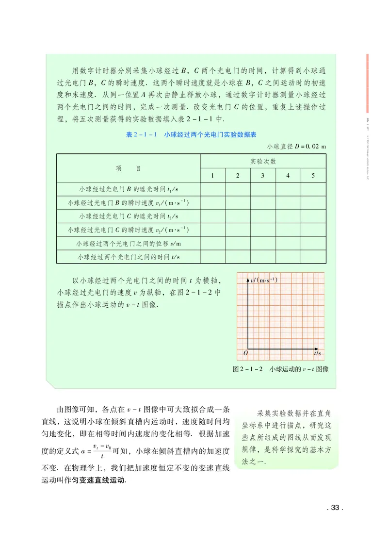 普通高中教科书&middot;物理必修第一册(1)_高中全套电子教材及答案。_01高中电子教材全套_物理_粤教版_高中年级_必修第一册