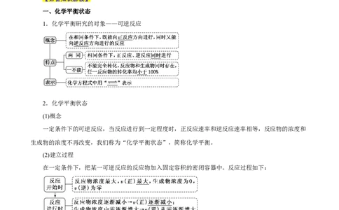 第19讲化学平衡（讲）-2024年高考化学大一轮复习精讲精练+专题讲座（原卷版）_05高考化学_2024年新高考资料_1.2024一轮复习_2024年高考化学大一轮复习精讲精练+专题讲座