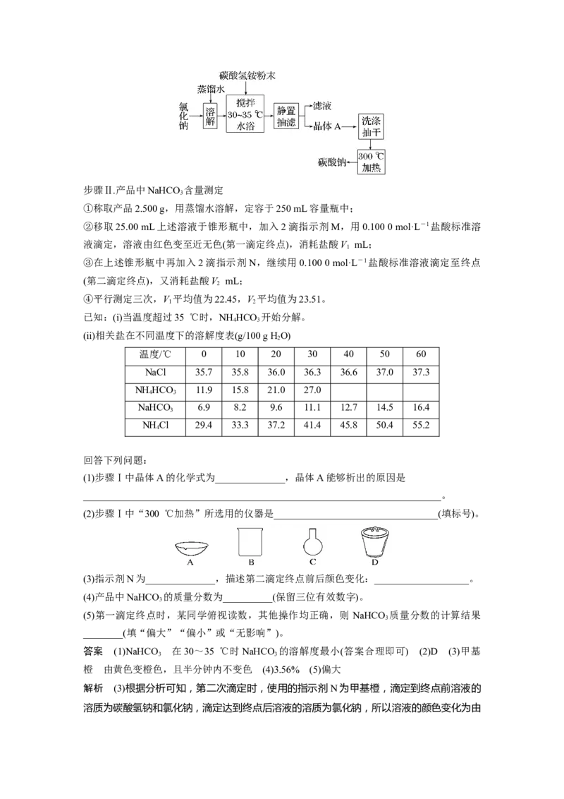 第10章第64讲　物质的检测综合实验探究---2023年高考化学一轮复习（新高考）_05高考化学_新高考复习资料_2023年新高考资料_一轮复习_2023年新高考大一轮复习讲义