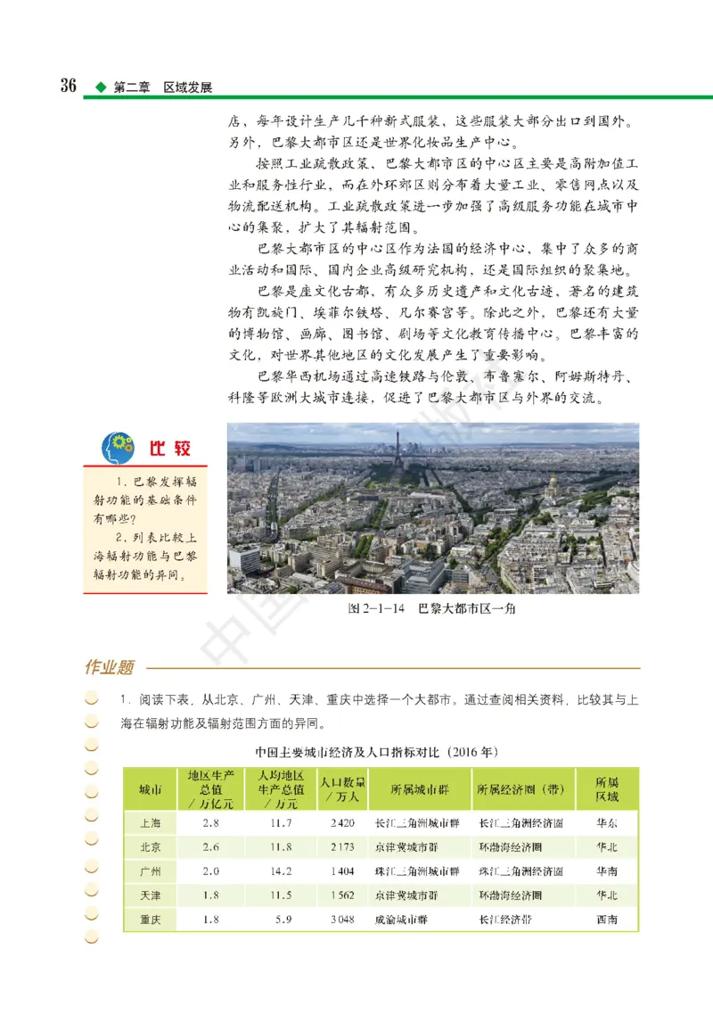 普通高中教科书&middot;地理选择性必修2区域发展(1)_高中全套电子教材及答案。_01高中电子教材全套_地理_中图版_高中年级_选择性必修2区域发展