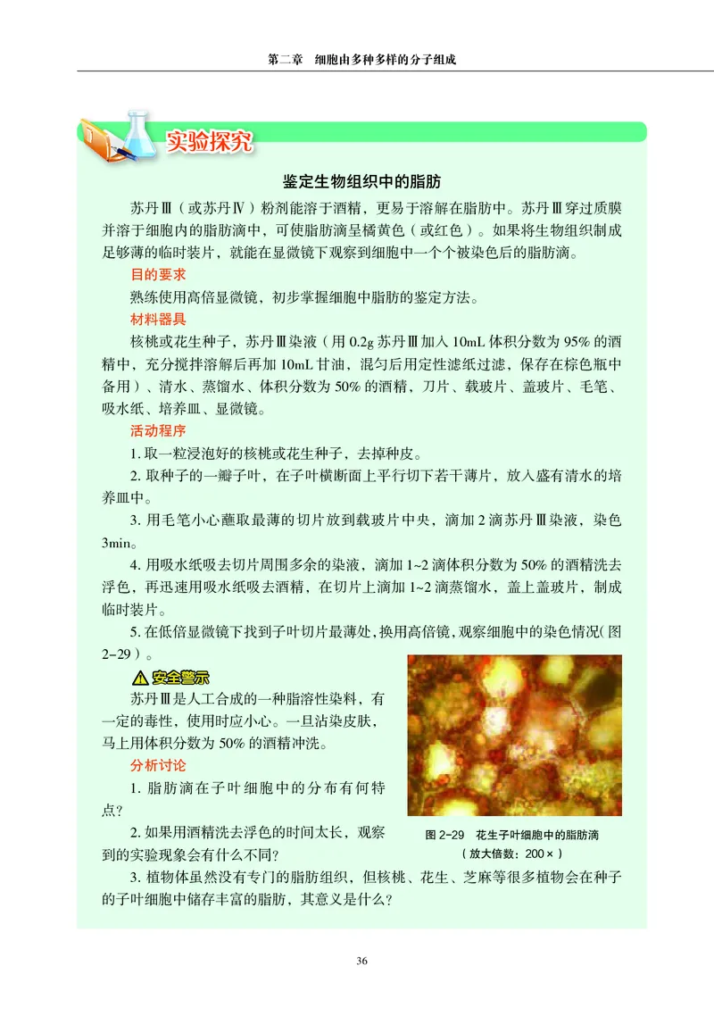 普通高中教科书&middot;生物学必修1分子与细胞(1)_高中全套电子教材及答案。_01高中电子教材全套_生物学_沪科教版_高中年级_必修1分子与细胞