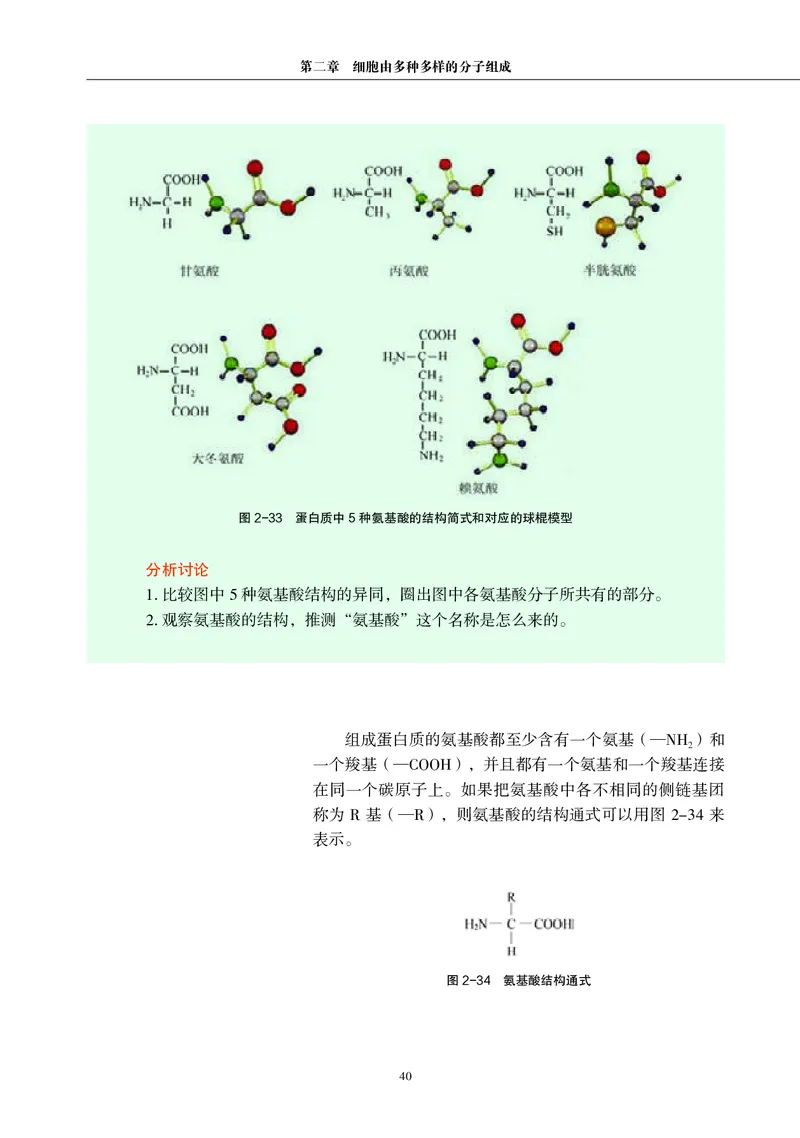 普通高中教科书&middot;生物学必修1分子与细胞(1)_高中全套电子教材及答案。_01高中电子教材全套_生物学_沪科教版_高中年级_必修1分子与细胞