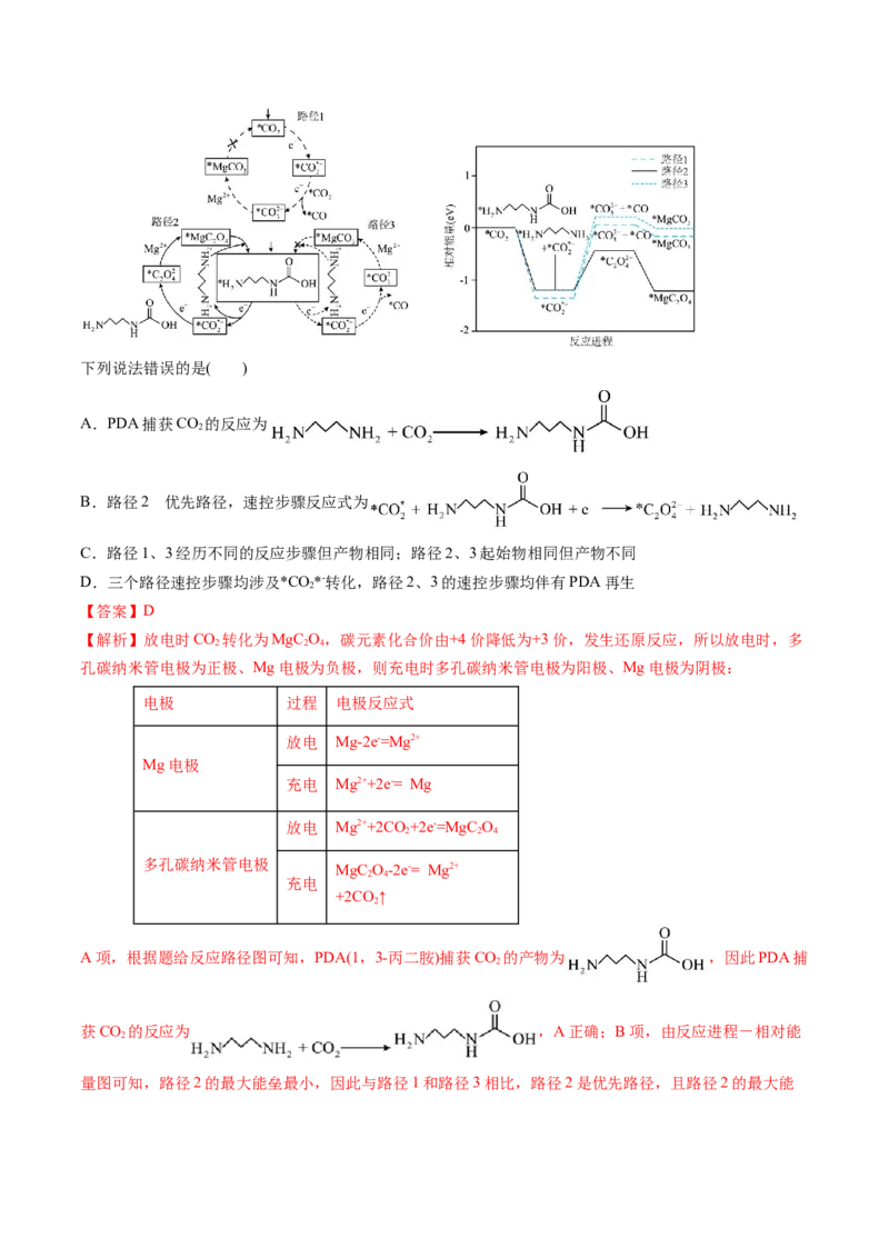考点21化学反应的热效应（核心考点精讲精练）-备战2025年高考化学一轮复习考点帮（新高考通用）（解析版）_05高考化学_2025年新高考资料_一轮复习_备战2025年高考化学一轮复习考点帮