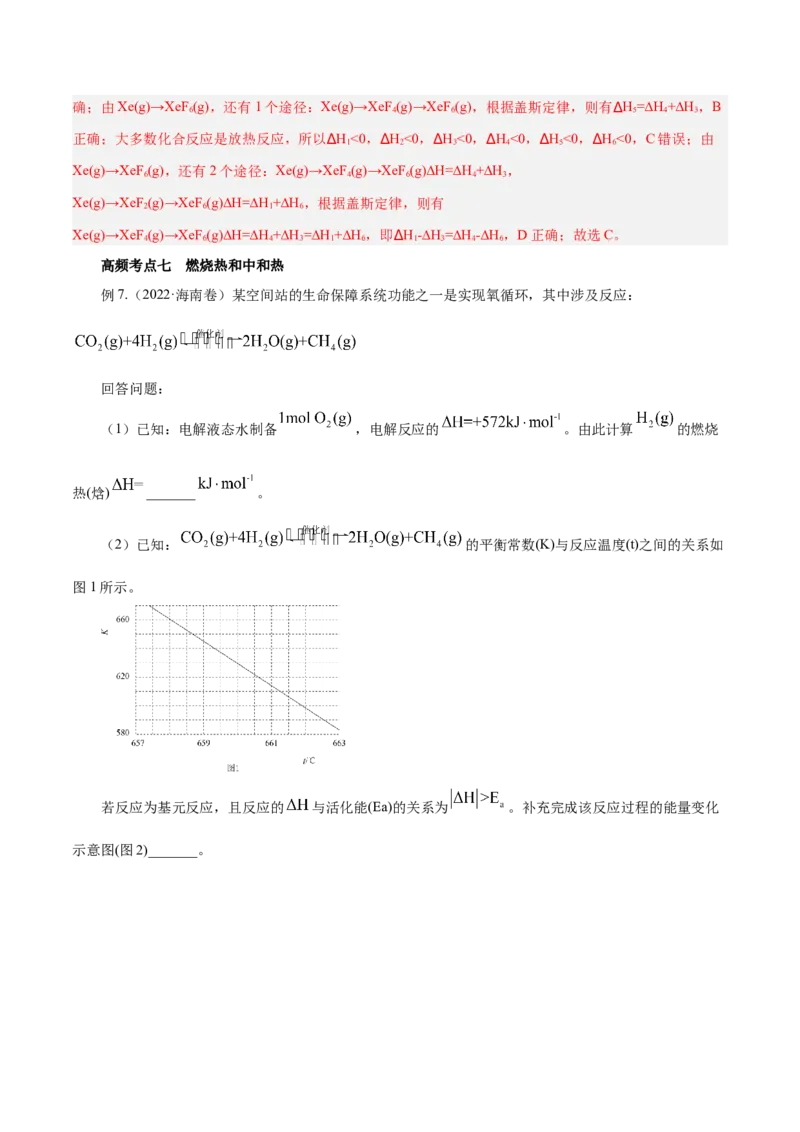 第15讲化学反应的热效应（讲）-2024年高考化学大一轮复习精讲精练+专题讲座（解析版）_05高考化学_2024年新高考资料_1.2024一轮复习_2024年高考化学大一轮复习精讲精练+专题讲座