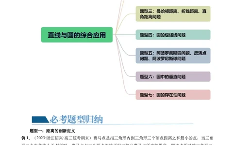 重难点突破03直线与圆的综合应用（七大题型）（原卷版）_2.2025数学总复习_2024年新高考资料_1.2024一轮复习_2024年高考数学一轮复习讲练测（新教材新高考）_第八章平面解析几何