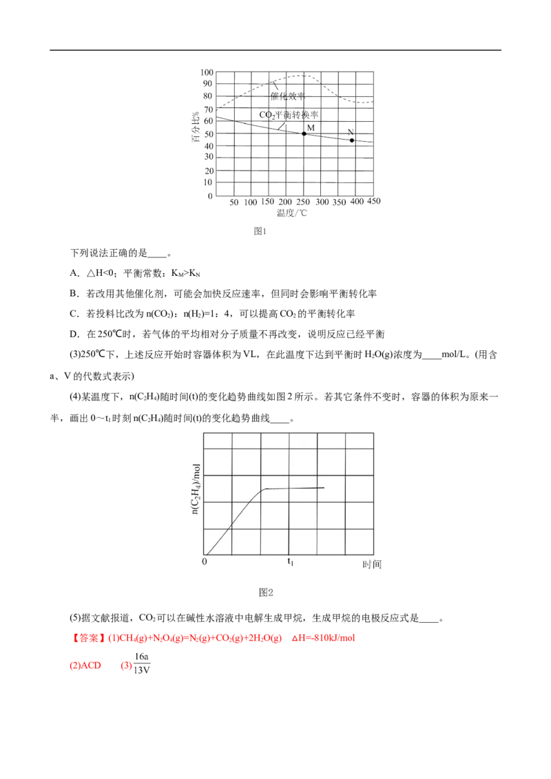 考点25化学反应速率与平衡图象（解析版）_05高考化学_通用版（老高考）复习资料_2023年复习资料_一轮复习_备战2023年高考化学一轮复习考点帮（全国通用）