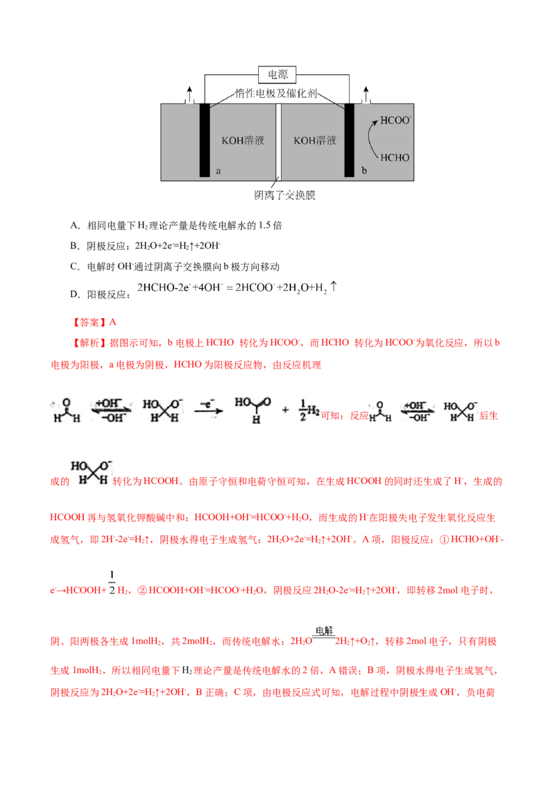 第03讲电解池、金属的腐蚀与防护(讲义)(解析版)_05高考化学_2025年新高考资料_一轮复习_2025年高考化学一轮复习讲练测（新教材新高考）_第六章化学反应与能量