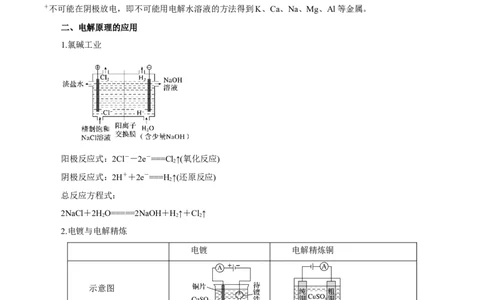 第17讲电解池金属的腐蚀与防护（讲）-2024年高考化学大一轮复习精讲精练+专题讲座（解析版）_05高考化学_2024年新高考资料_1.2024一轮复习