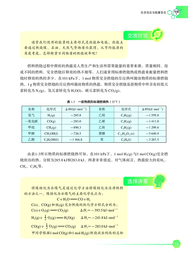 普通高中教科书&middot;化学选择性必修1化学反应原理_高中全套电子教材及答案。_01高中电子教材全套_化学_苏教版_高中年级_选择性必修1化学反应原理