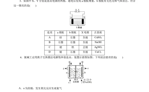 第35练电解池-2023年高考化学一轮复习小题多维练（原卷版）_05高考化学_通用版（老高考）复习资料_2023年复习资料_一轮复习_2023年高考化学一轮复习小题多维练（全国通用）