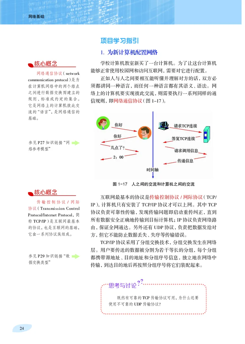 普通高中教科书&middot;信息技术选择性必修2网络基础(1)_高中全套电子教材及答案。_01高中电子教材全套_信息技术_沪科教版_高中年级_选择性必修2网络基础