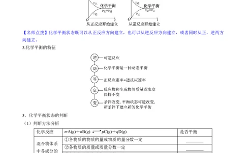 第25讲化学反应平衡（讲义）（原卷版）_05高考化学_2024年新高考资料_1.2024一轮复习_2024年高考化学一轮复习讲练测（新教材新高考）_第25讲化学反应平衡（讲义）