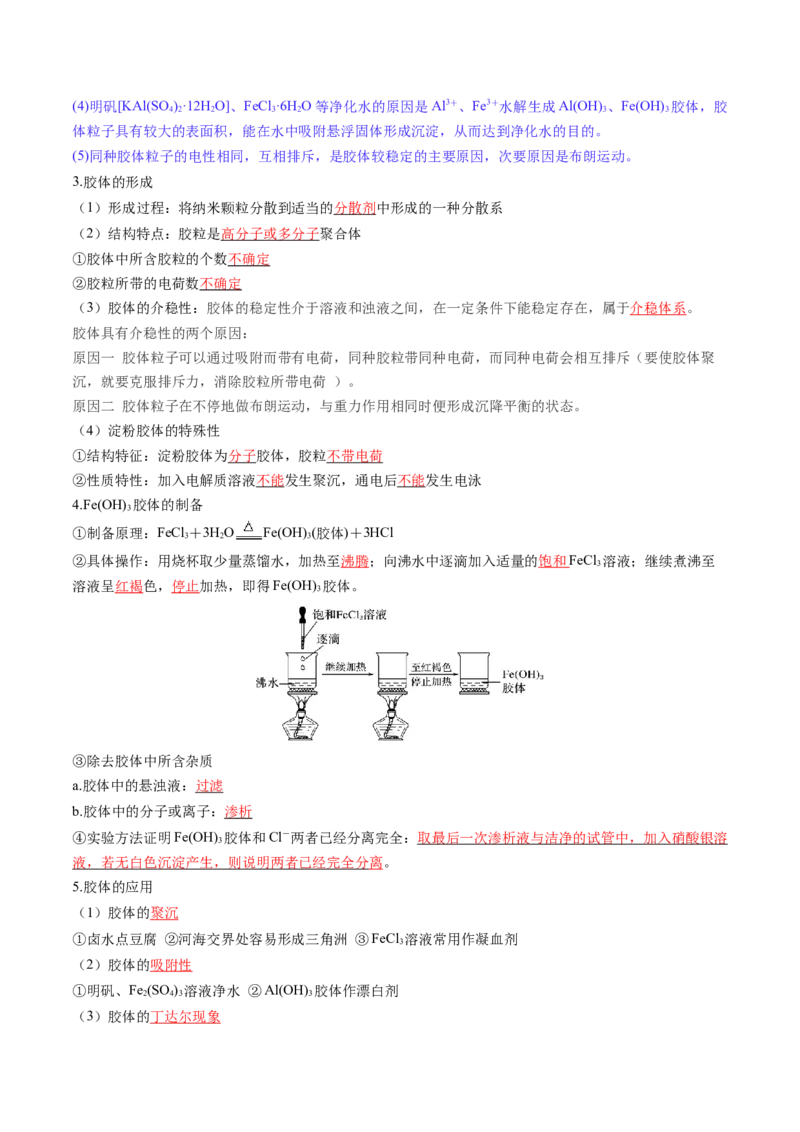 第01讲物质的分类及转化（讲义）（解析版）_05高考化学_新高考复习资料_2025年新高考资料_上好课2025年高考化学一轮复习讲练测（新教材新高考）_第一章物质及其变化
