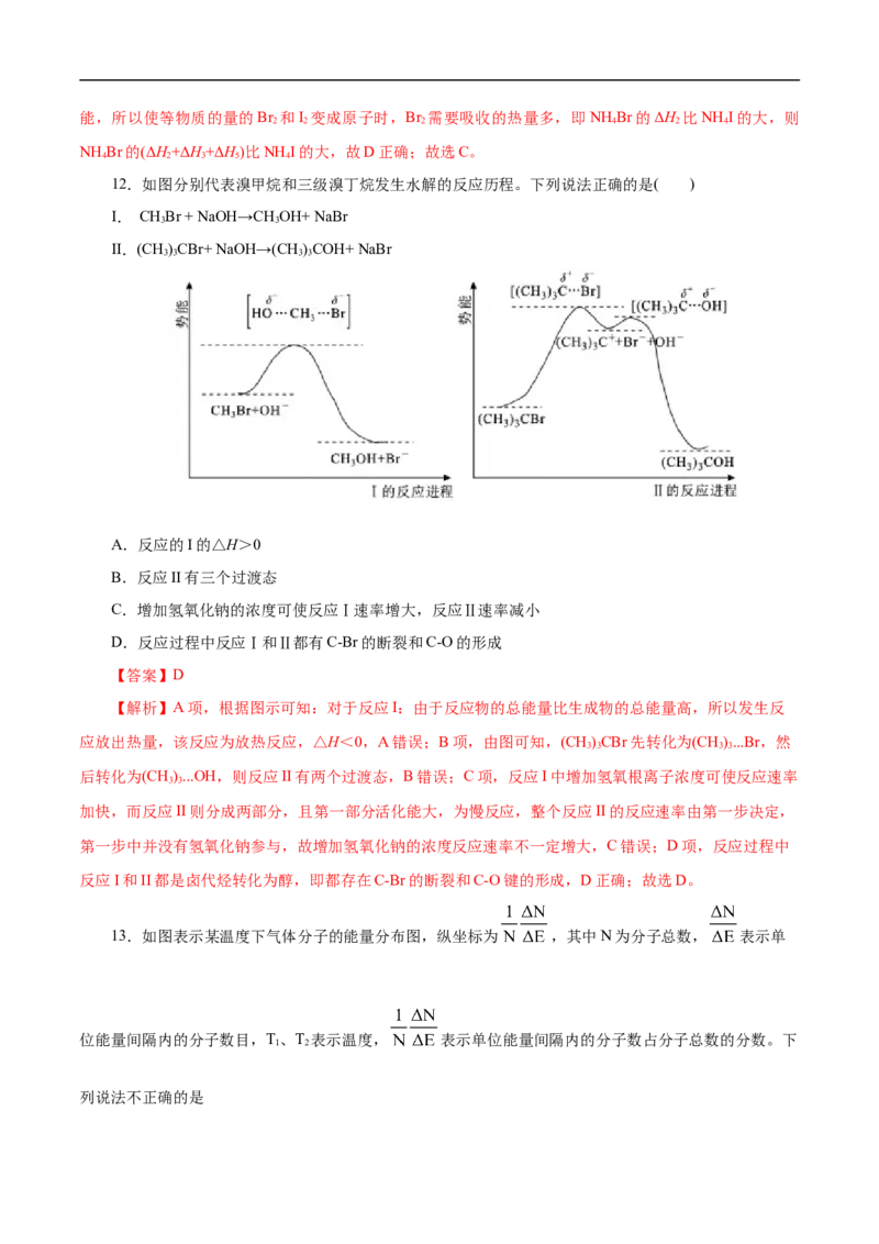 考点17化学反应的热效应（解析版）_05高考化学_通用版（老高考）复习资料_2023年复习资料_一轮复习_备战2023年高考化学一轮复习考点帮（全国通用）