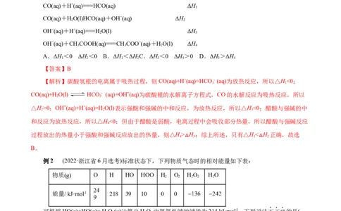 考点17化学反应的热效应（解析版）_05高考化学_通用版（老高考）复习资料_2023年复习资料_一轮复习_备战2023年高考化学一轮复习考点帮（全国通用）