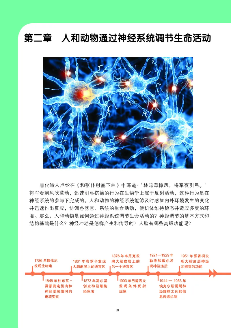 普通高中教科书&middot;生物学选择性必修1稳态与调节_高中全套电子教材及答案。_01高中电子教材全套_生物学_沪科教版_高中年级_选择性必修1稳态与调节