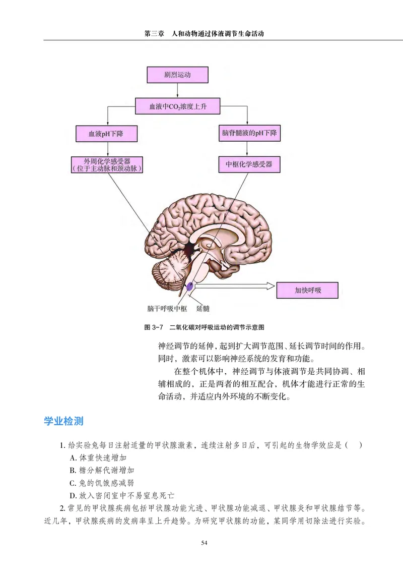 普通高中教科书&middot;生物学选择性必修1稳态与调节_高中全套电子教材及答案。_01高中电子教材全套_生物学_沪科教版_高中年级_选择性必修1稳态与调节