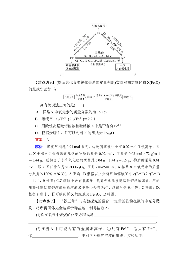 第2讲　铁及其化合物_05高考化学_通用版（老高考）复习资料_2023年复习资料_一轮复习_2023年高考化学一轮复习讲义+课件（全国版）_2023年高考化学一轮复习讲义（全国版）_赠补充习题
