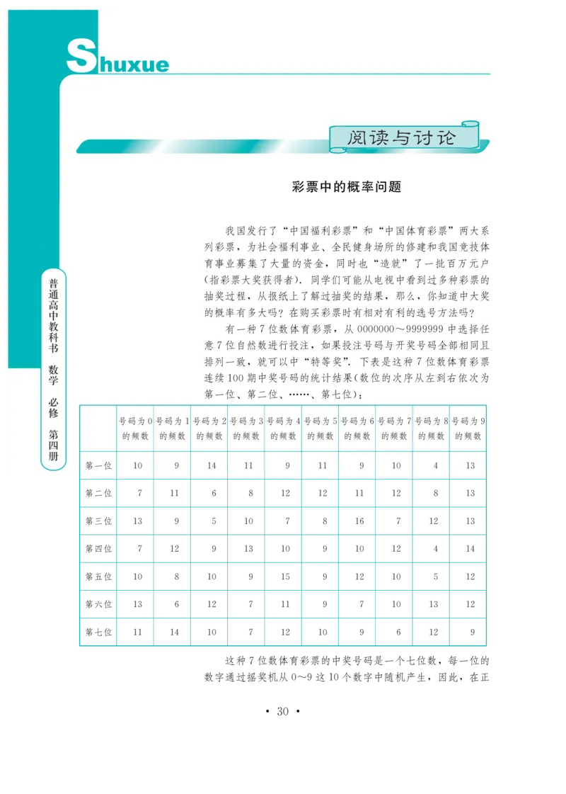 普通高中教科书&middot;数学必修第四册(1)_高中全套电子教材及答案。_01高中电子教材全套_数学_鄂教版_高中年级_必修第四册