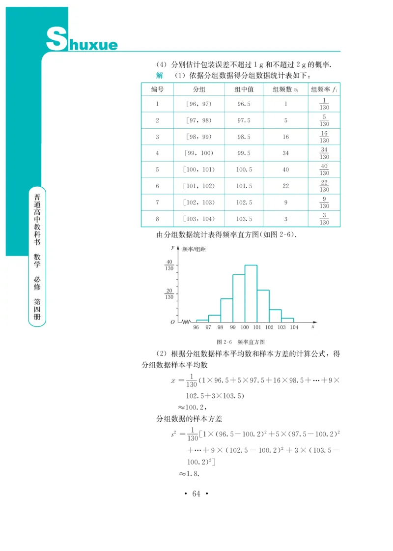 普通高中教科书&middot;数学必修第四册(1)_高中全套电子教材及答案。_01高中电子教材全套_数学_鄂教版_高中年级_必修第四册