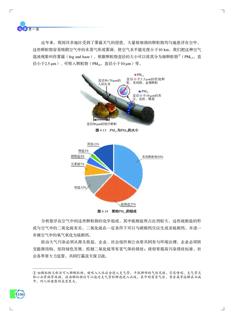 普通高中教科书&middot;化学必修第一册_高中全套电子教材及答案。_01高中电子教材全套_化学_苏教版_高中年级_必修第一册