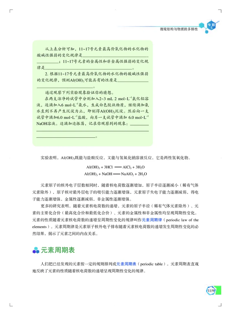 普通高中教科书&middot;化学必修第一册_高中全套电子教材及答案。_01高中电子教材全套_化学_苏教版_高中年级_必修第一册