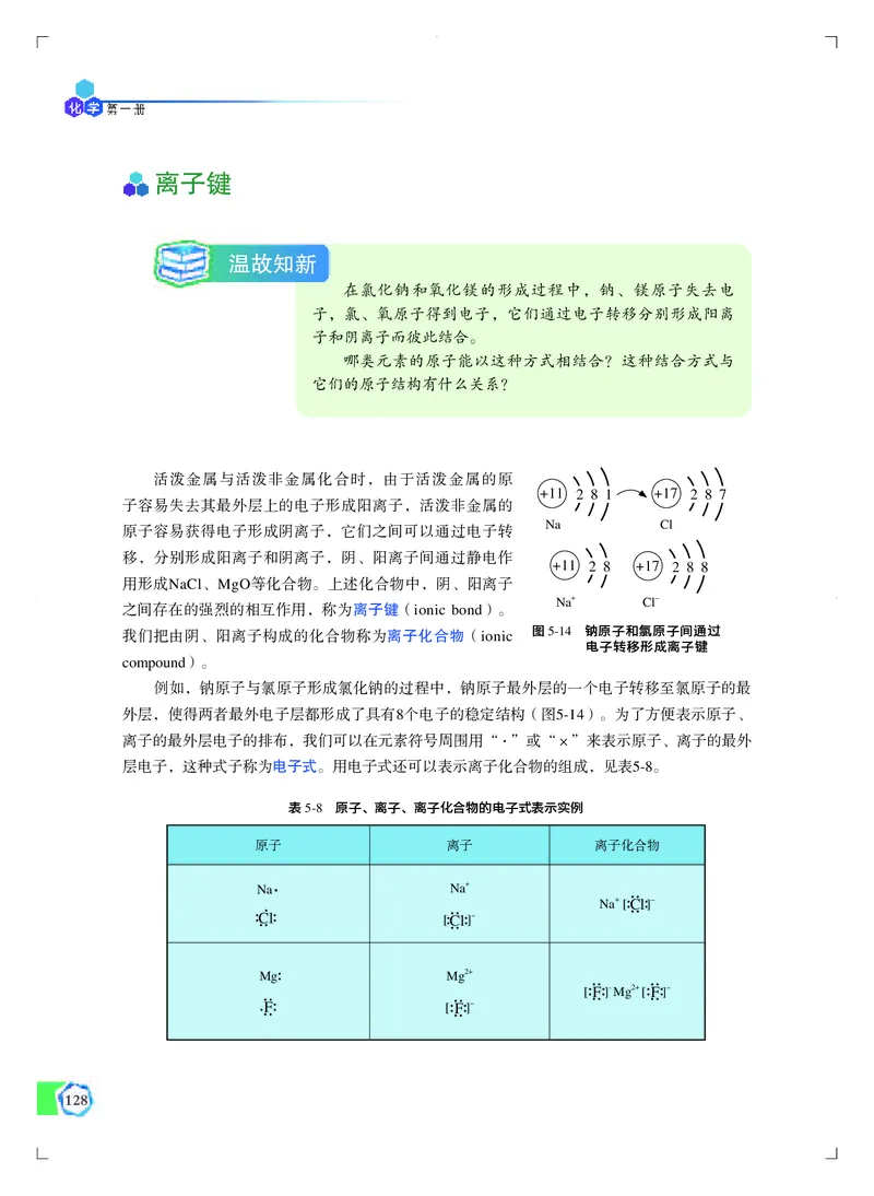 普通高中教科书&middot;化学必修第一册_高中全套电子教材及答案。_01高中电子教材全套_化学_苏教版_高中年级_必修第一册