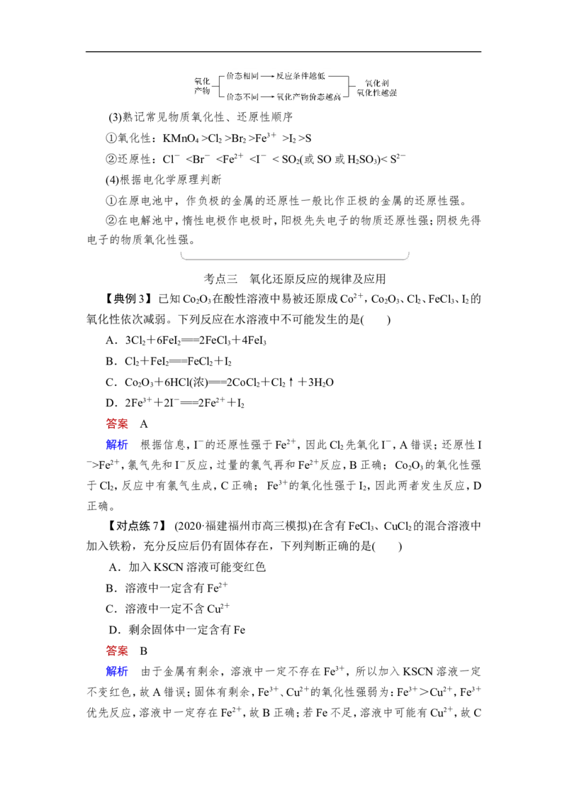第4讲　氧化还原反应的基本概念和规律_05高考化学_通用版（老高考）复习资料_2023年复习资料_一轮复习_2023年高考化学一轮复习讲义+课件（全国版）_赠补充习题