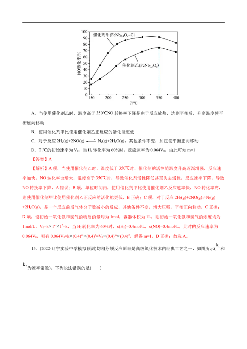 考点23化学平衡常数（解析版）_05高考化学_通用版（老高考）复习资料_2023年复习资料_一轮复习_备战2023年高考化学一轮复习考点帮（全国通用）