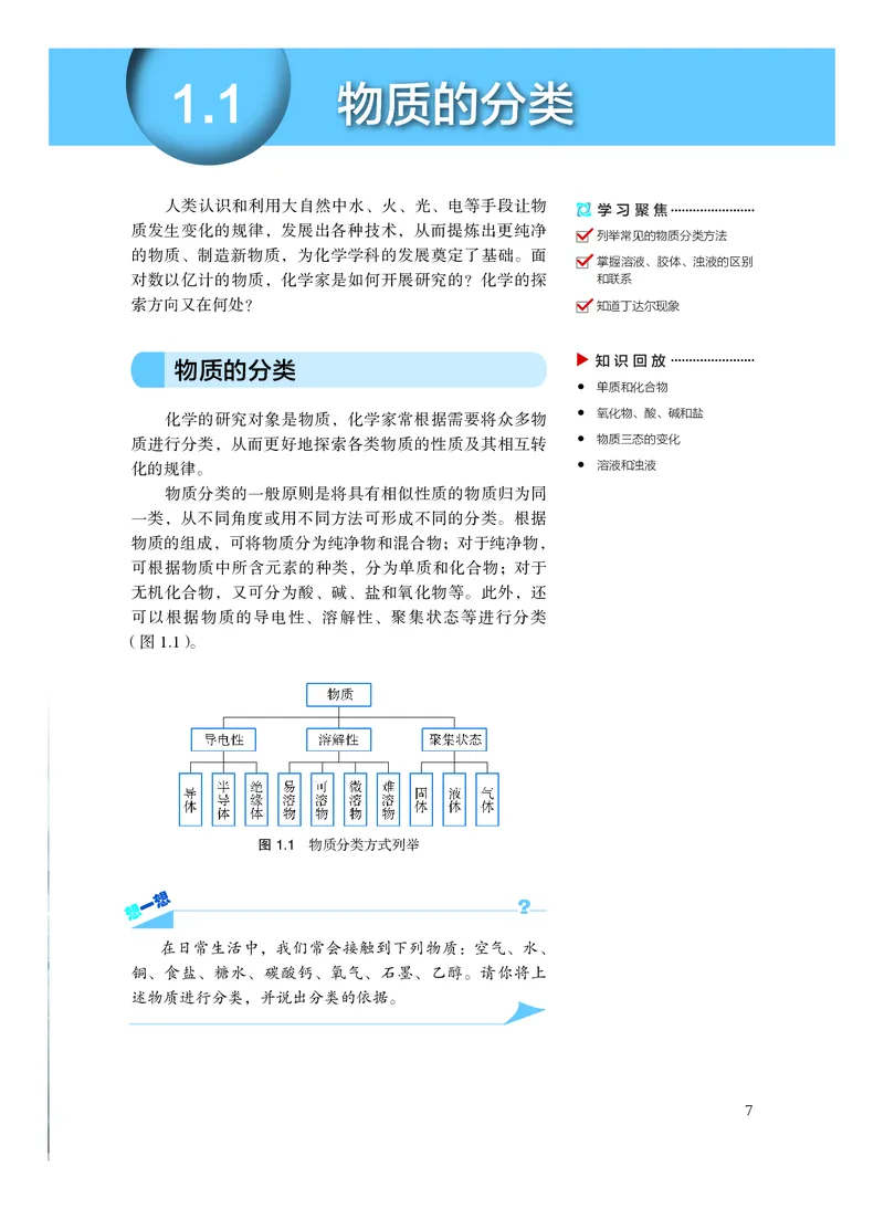 普通高中教科书&middot;化学必修第一册_高中全套电子教材及答案。_01高中电子教材全套_化学_沪科技版_高中年级_必修第一册