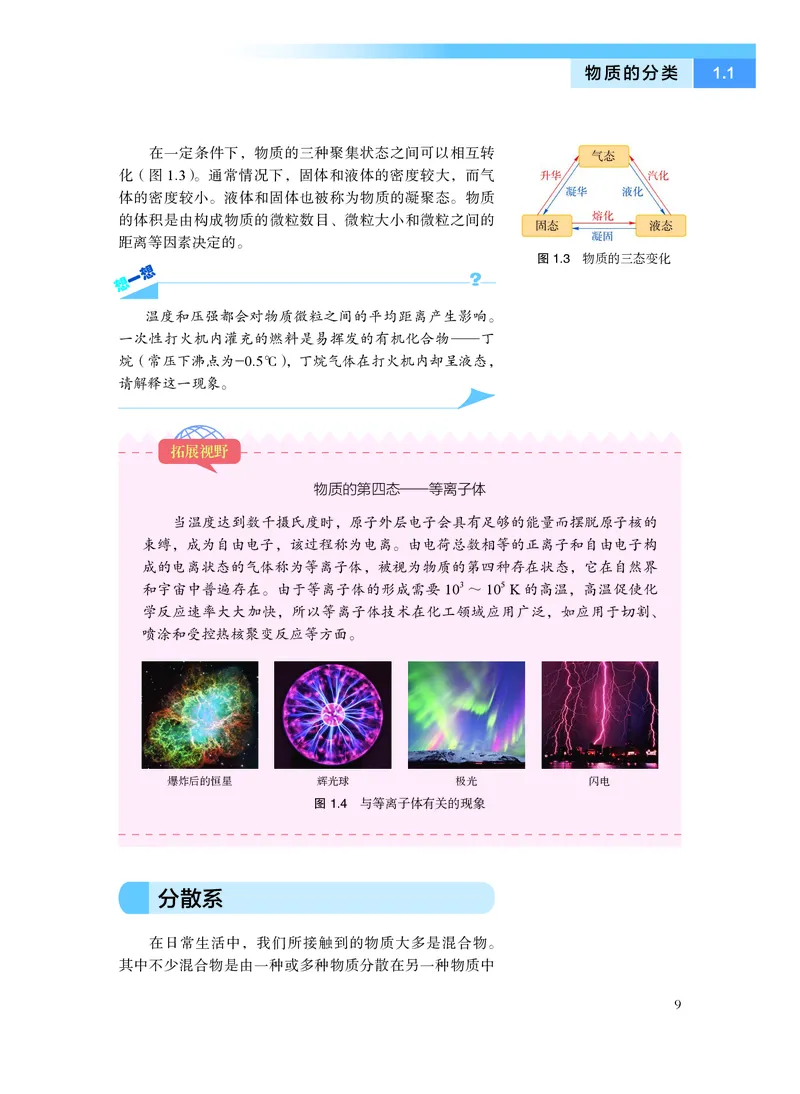 普通高中教科书&middot;化学必修第一册_高中全套电子教材及答案。_01高中电子教材全套_化学_沪科技版_高中年级_必修第一册