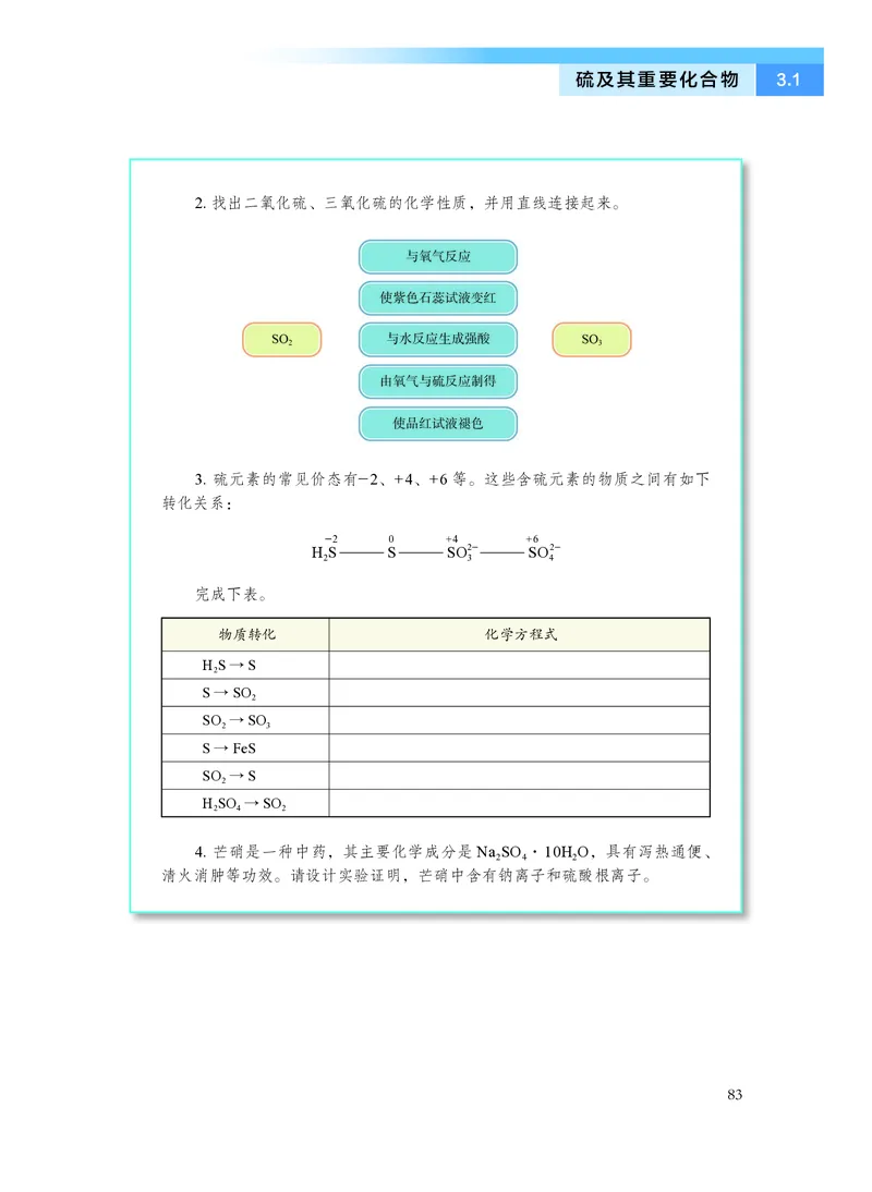 普通高中教科书&middot;化学必修第一册_高中全套电子教材及答案。_01高中电子教材全套_化学_沪科技版_高中年级_必修第一册