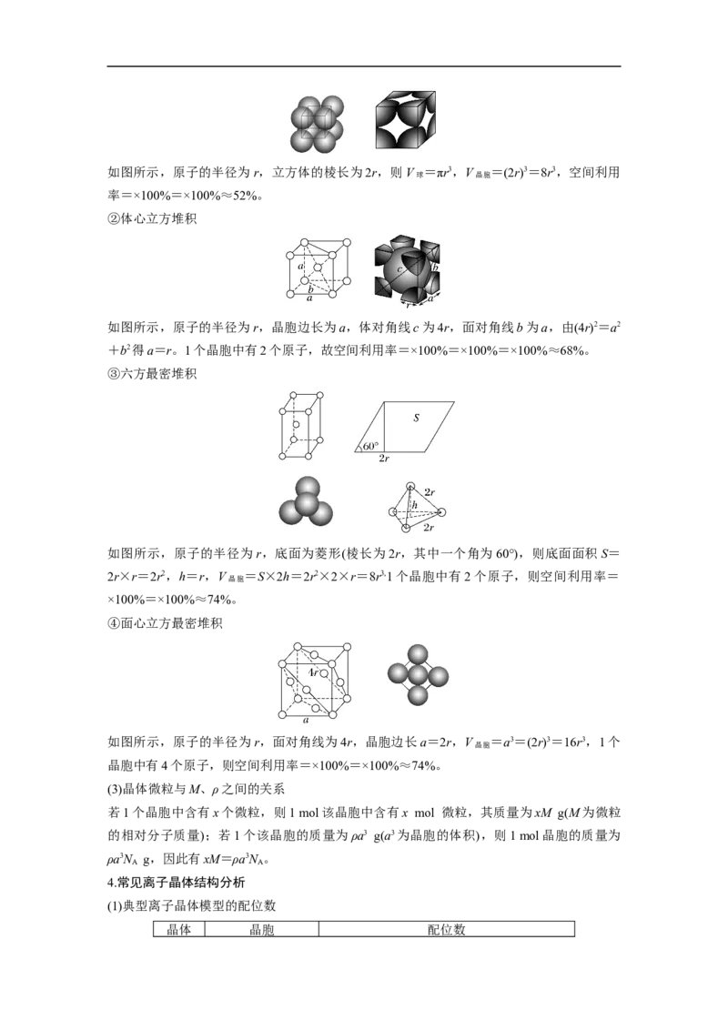第1部分专题突破　专题21晶体类型　晶体结构(选考)_05高考化学_通用版（老高考）复习资料_2023年复习资料_二轮复习_2023年高考化学二轮复习讲义+课件（全国版）_学生版