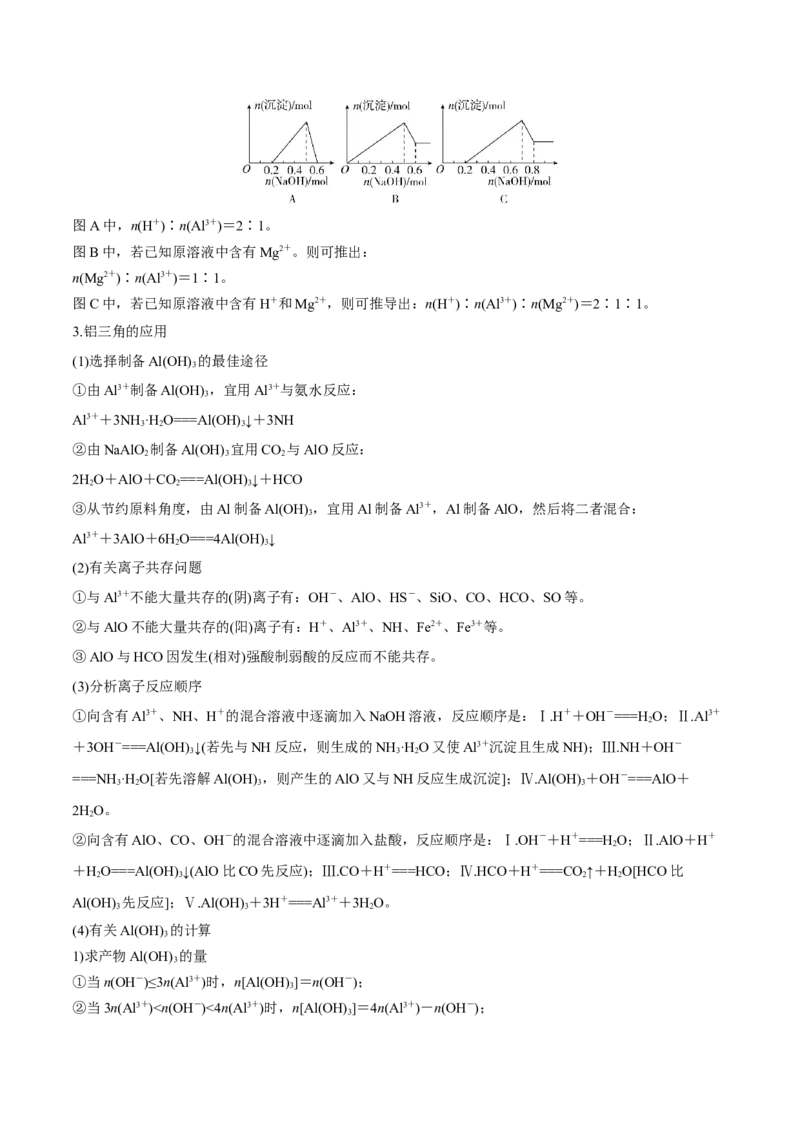 第08讲铝、镁及其重要化合物（讲）-2023年高考化学一轮复习讲练测（全国通用）（原卷版）_05高考化学_通用版（老高考）复习资料_2023年复习资料_一轮复习