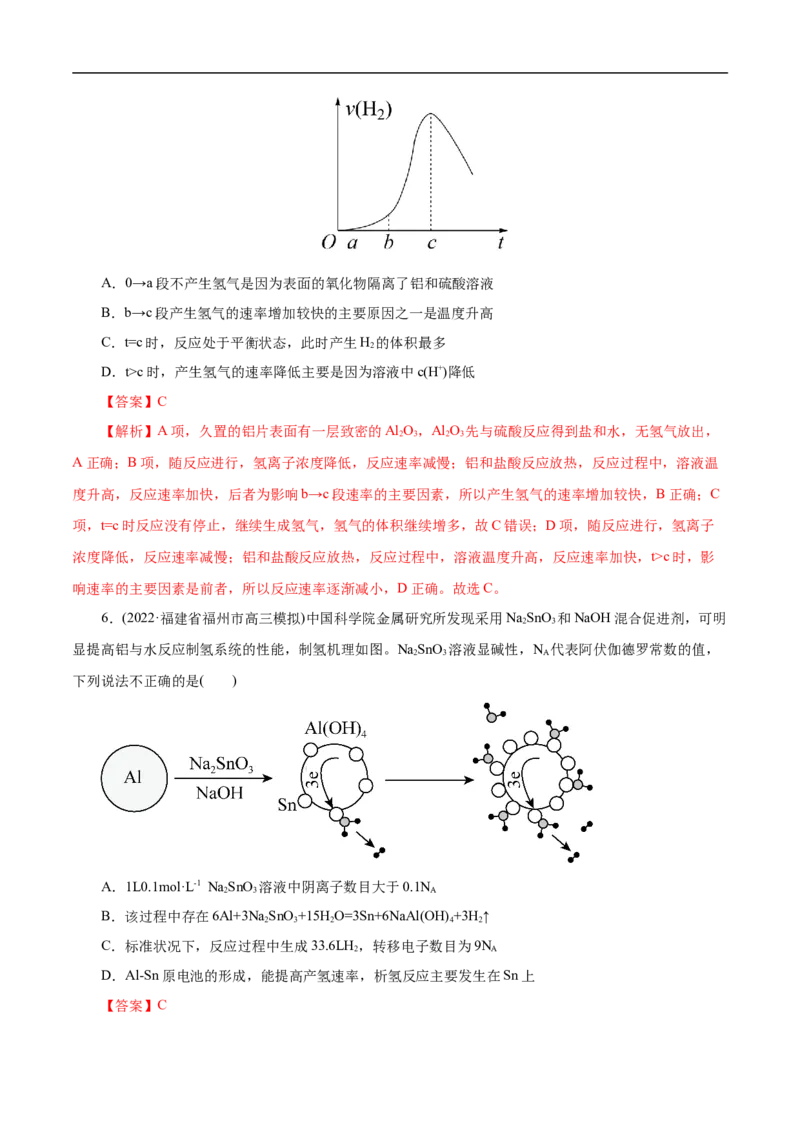 考点15铝及其化合物（解析版）_05高考化学_通用版（老高考）复习资料_2023年复习资料_一轮复习_备战2023年高考化学一轮复习考点帮（全国通用）
