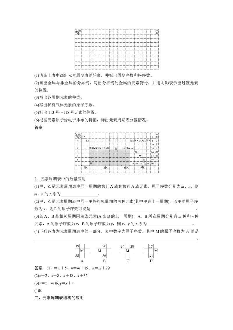 第5章第27讲　元素周期表和元素周期律---2023年高考化学一轮复习（新高考）_05高考化学_新高考复习资料_2023年新高考资料_一轮复习_2023年新高考大一轮复习讲义