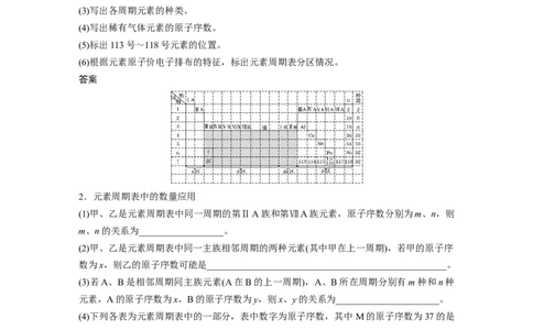 第5章第27讲　元素周期表和元素周期律---2023年高考化学一轮复习（新高考）_05高考化学_新高考复习资料_2023年新高考资料_一轮复习_2023年新高考大一轮复习讲义