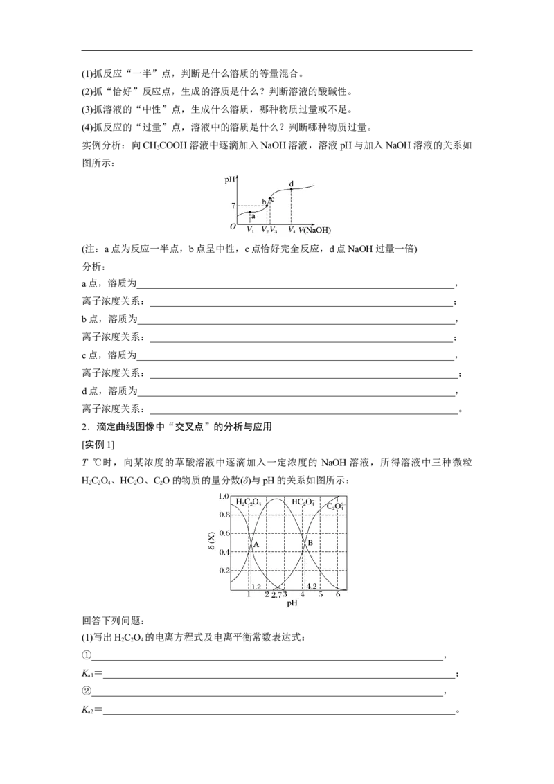 第1部分专题突破　专题15　题型专攻4　电解质溶液各类图像的分析_05高考化学_通用版（老高考）复习资料_2023年复习资料_二轮复习_2023年高考化学二轮复习讲义+课件（全国版）_学生版
