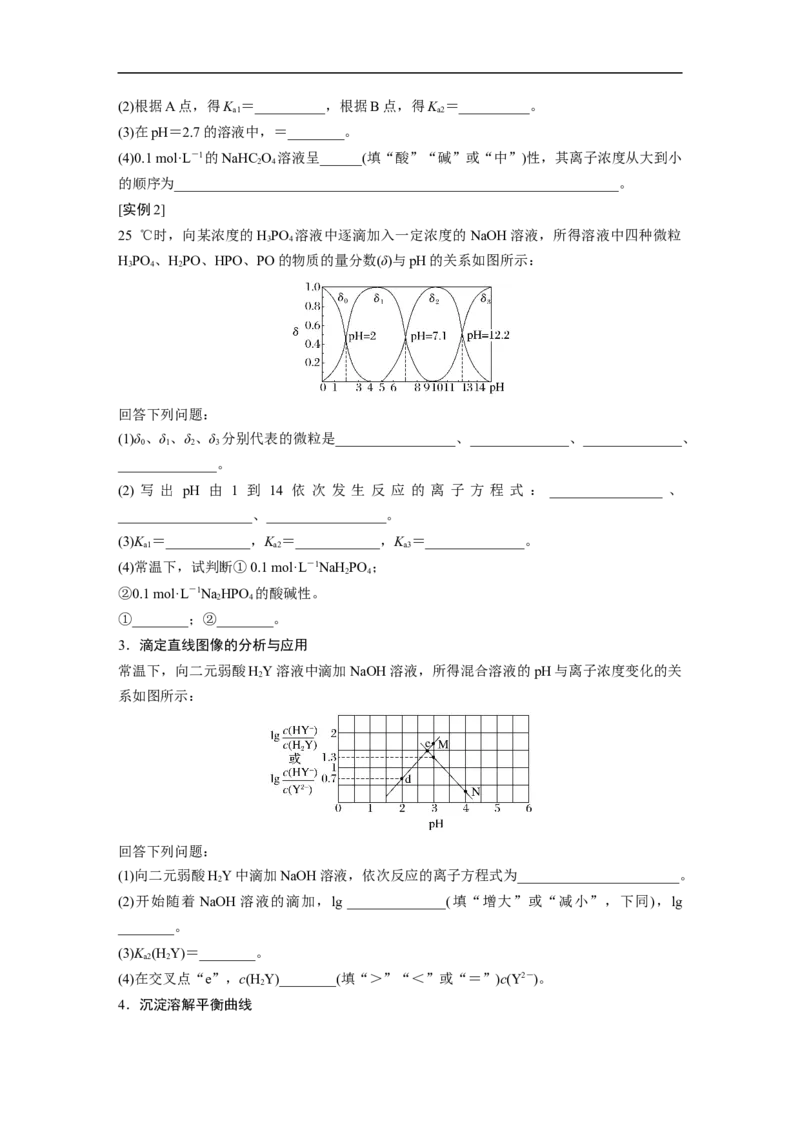 第1部分专题突破　专题15　题型专攻4　电解质溶液各类图像的分析_05高考化学_通用版（老高考）复习资料_2023年复习资料_二轮复习_2023年高考化学二轮复习讲义+课件（全国版）_学生版