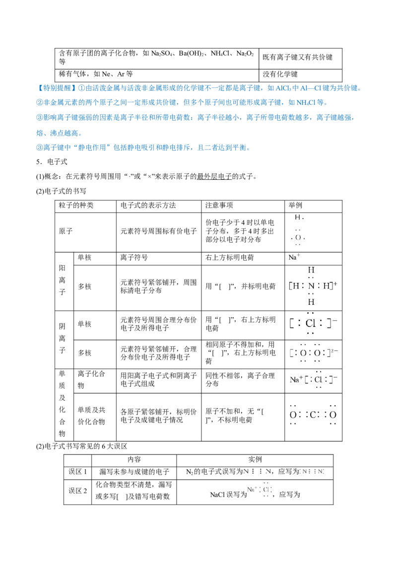 第15讲原子结构化学键（讲）-2023年高考化学一轮复习讲练测（全国通用）（解析版）_05高考化学_通用版（老高考）复习资料_2023年复习资料_一轮复习
