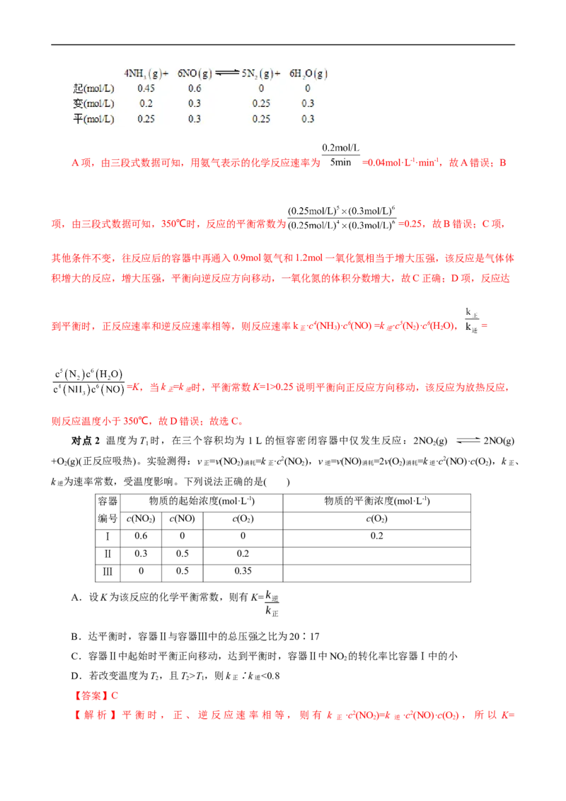 考点23化学平衡常数(核心考点精讲精练)_05高考化学_通用版（老高考）复习资料_2024年复习资料_完备战2024年高考化学一轮复习考点帮（全国通用）