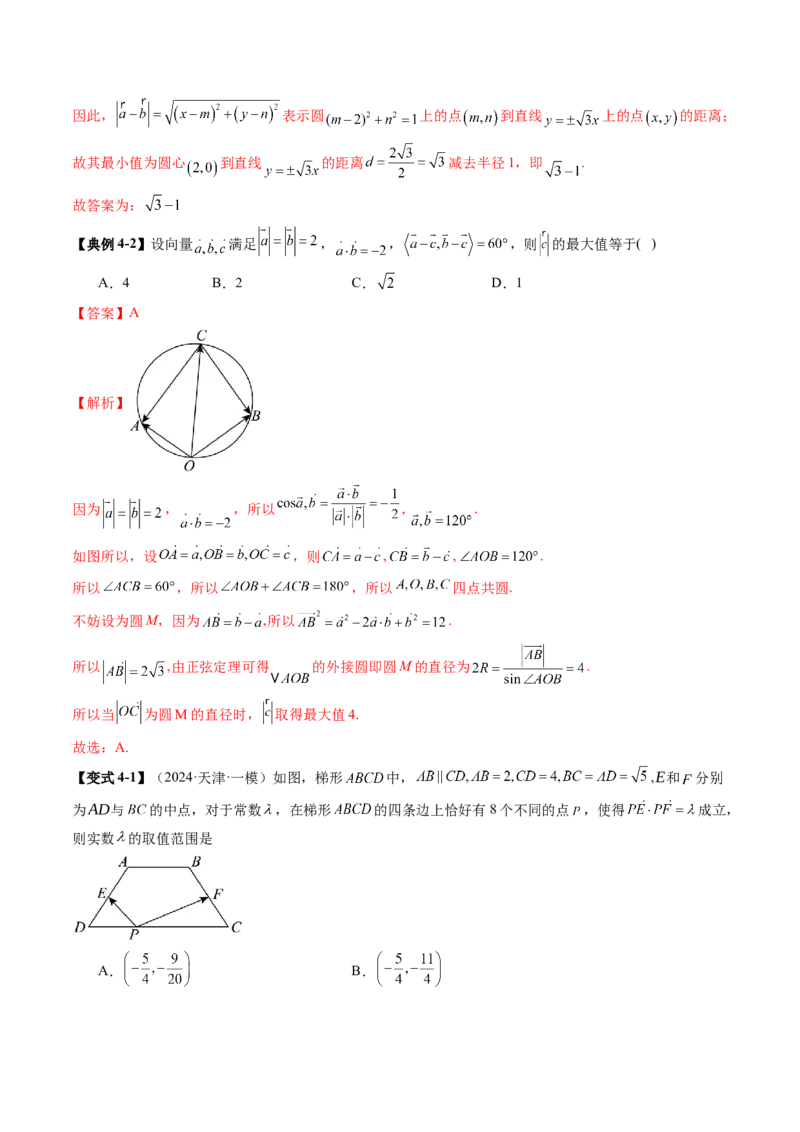 重难点突破02活用隐圆的五种定义妙解压轴题（五大题型）（解析版）_2.2025数学总复习_2025年新高考资料_一轮复习_2025年高考数学一轮复习讲练测（新教材新高考，含2024高考真题）