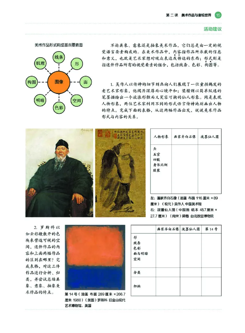 普通高中教科书&middot;美术必修美术鉴赏(1)_高中全套电子教材及答案。_01高中电子教材全套_美术_湘美版_高中年级_必修美术鉴赏