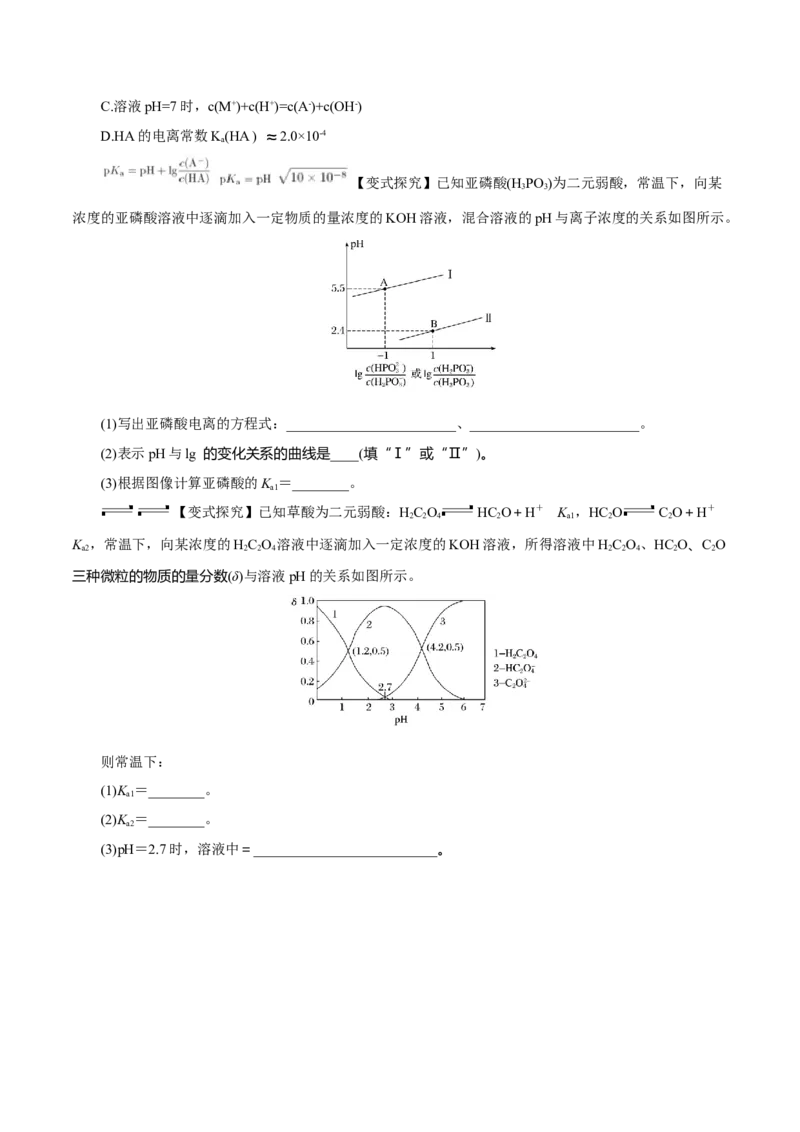 第21讲电离平衡（讲）-2023年高考化学一轮复习讲练测（原卷版）_05高考化学_新高考复习资料_2023年新高考资料_一轮复习_2023年高考化学一轮复习讲练测（新教材新高考）