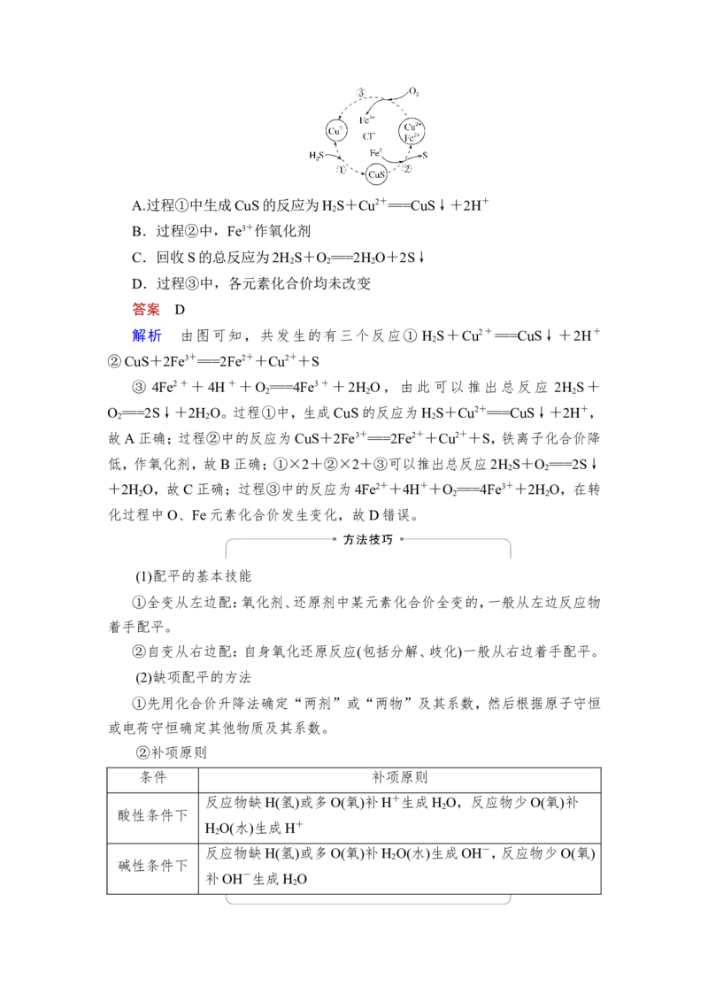 第5讲　氧化还原反应的计算及方程式的配平_05高考化学_新高考复习资料_2023年新高考资料_一轮复习_2023年新高考大一轮复习讲义_2023年高考化学一轮复习讲义（新高考）_赠补充习题