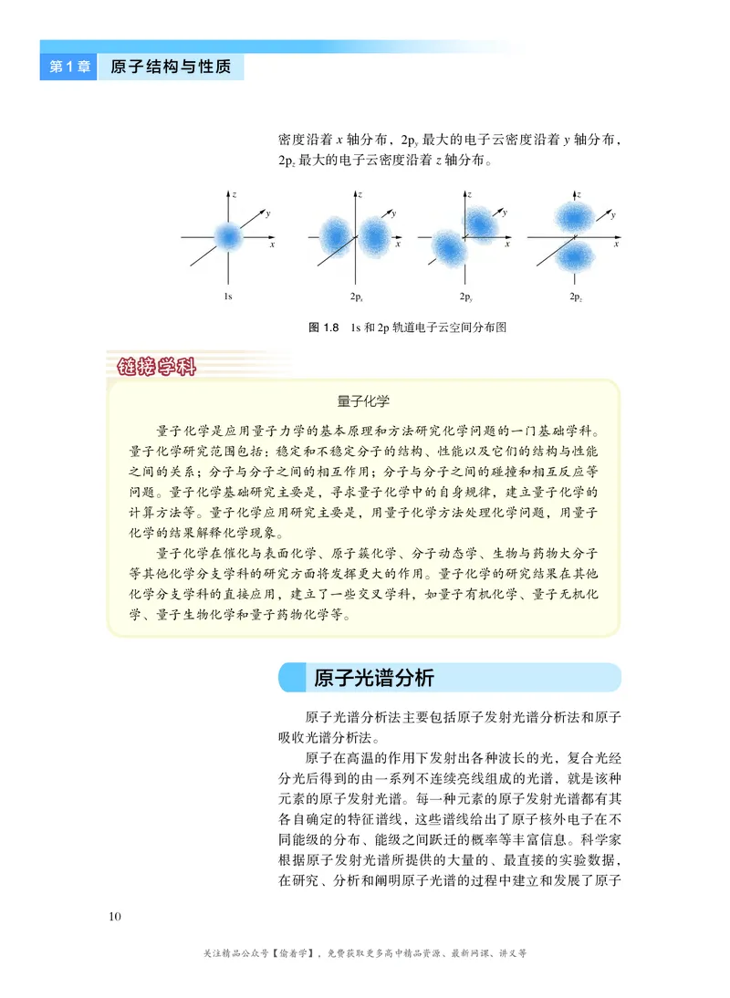普通高中教科书&middot;化学选择性必修2物质结构与性质(1)_高中全套电子教材及答案。_01高中电子教材全套_化学_沪科技版_高中年级_选择性必修2物质结构与性质