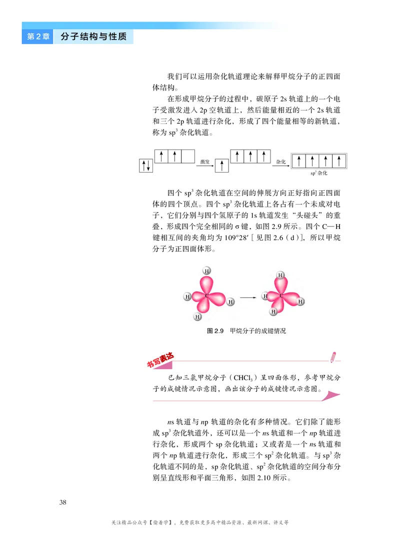 普通高中教科书&middot;化学选择性必修2物质结构与性质(1)_高中全套电子教材及答案。_01高中电子教材全套_化学_沪科技版_高中年级_选择性必修2物质结构与性质